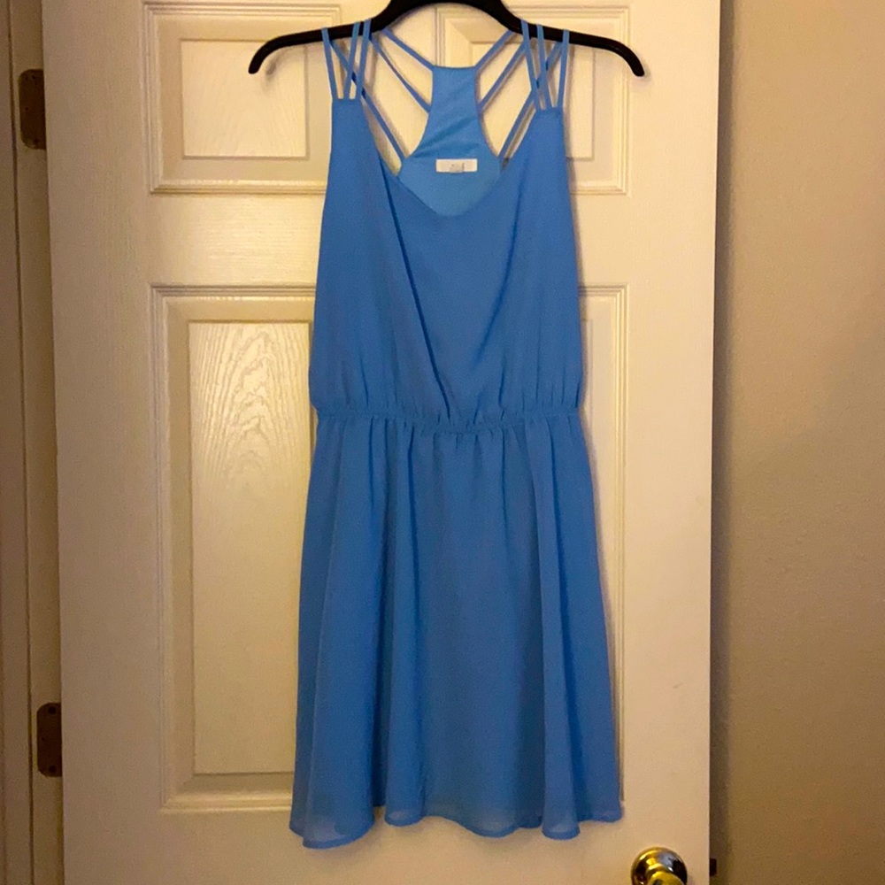 Cute blue summer dress
